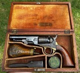 Contour Cased High Condition Colt Pocket Navy Revolver - 1 of 15