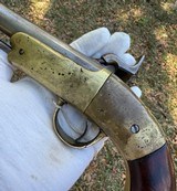 Scarce Civil War Confederate J. and F. Garrett Percussion Pistol - 9 of 13