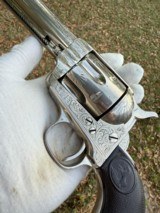 Antique Factory Engraved Colt Single Action Army SAA Revolver - 2 of 20