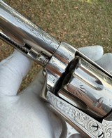 Antique Factory Engraved Colt Single Action Army SAA Revolver - 5 of 20