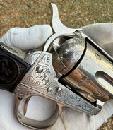 Antique Factory Engraved Colt Single Action Army SAA Revolver - 14 of 20