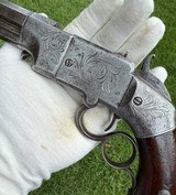Smith & Wesson Large Frame Volcanic Pistol w/ Rare 6” Barrel - 3 of 13