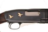WINCHESTER MODEL 12 16GA UPGRADED WITH GOLD INLAYS - 1 of 7
