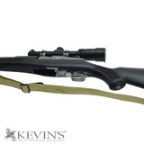 Ruger Mini 14 6.8 SPC 18" Nikon Monarch Safari Scope 1-4x24mm 8 magazines - 3 of 7