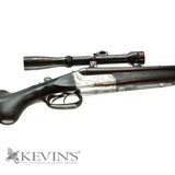 JC Stani and Sons Drillings 28ga SxS / .25-35 - 2 of 10