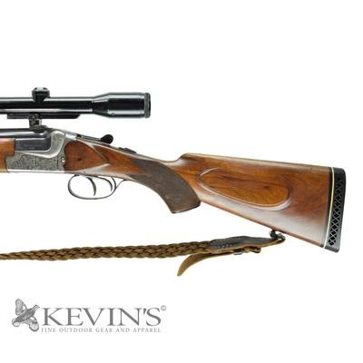 Merkel Combination 16ga / 7x65R Combo O/U and 16ga Double Barrel O/U - Image 9 of 10