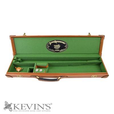 Winchester Parker Reproduction 28in Hard Leather Case - Image 1 of 5