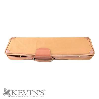 Parker Reproduction Leather Hard Case 26in 20ga Caps - Image 3 of 6