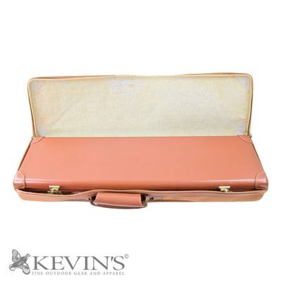 Parker Reproduction Leather Hard Case 26in 20ga Caps - Image 2 of 6
