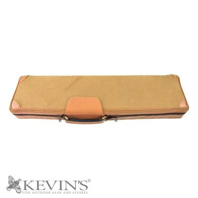 Parker Reproduction 26in Leather Hard Case 20ga Caps - Image 3 of 6
