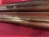 Charles Daly .10 Gauge Hammer Double Barrel Shotgun, Antique - 8 of 15