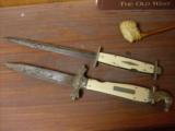 Antique folding Bowie knife c.1835, Made by Samuel C. Wragg
- 8 of 12