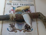 Rare antique, M. Price San Francisco gamblers push dagger - 6 of 6