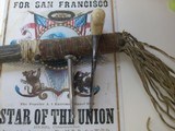 Rare antique, M. Price San Francisco gamblers push dagger - 4 of 6