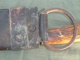 Very unique large fighting knife dates to around 1790's to 1860 - 8 of 12