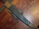 Rare, Confederate,Texas, Civil War antique Bowie knife with original belt rig w/ lone star buckle - 13 of 15