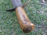 American Antique Bowie knife Confederate Side Knife - 7 of 8
