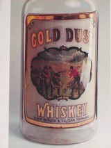 Extremely rare "GOLD DUST" San Francisco Whiskey Bottle - 6 of 6