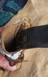 Antique Plains Indian beaded knife sheath. - Image 14 of 14