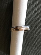 Ladies 2 tone white&yellow 10 K Gold ring with 10 Diamonds - 7 of 9