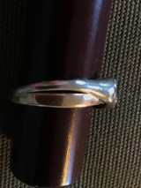 Ladies 2 tone white&yellow 10 K Gold ring with 10 Diamonds - 2 of 9