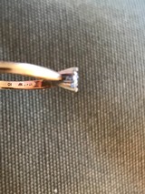 Ladies 10 K diamond solatitire solstice - 2 of 4