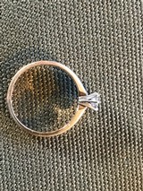 Ladies 10 K diamond solatitire solstice - 3 of 4