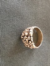 Men’s Yellow Gold Nugget Ring 14 k - 5 of 6