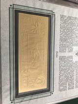 The First Gold Bank Notes Of Belize 22 Kt Gold - 16 of 20