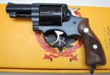 VERY RARE UNCATALOGUED U.S MILITARY RUGER GOVERNMENT MODEL SS-32L 2 3/4" .357 MAGNUM SPEED SIX REVOLVER NIB W/FACTORY LETTER - 13 of 20