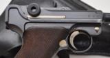 SUPER RARE WW2 NAZI NAVY "O" PROPERTY LUGER 1936 S/42 CODE 9MM PISTOL WITH NAZI NAVY MARKED HOLSTER, COMPLETE RIG! - 12 of 20