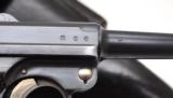 SUPER RARE WW2 NAZI NAVY "O" PROPERTY LUGER 1936 S/42 CODE 9MM PISTOL WITH NAZI NAVY MARKED HOLSTER, COMPLETE RIG! - 11 of 20