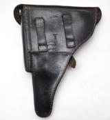 SUPER RARE WW2 NAZI NAVY "O" PROPERTY LUGER 1936 S/42 CODE 9MM PISTOL WITH NAZI NAVY MARKED HOLSTER, COMPLETE RIG! - 4 of 20
