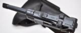SUPER RARE WW2 NAZI NAVY "O" PROPERTY LUGER 1936 S/42 CODE 9MM PISTOL WITH NAZI NAVY MARKED HOLSTER, COMPLETE RIG! - 14 of 20