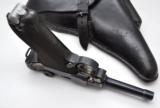 SUPER RARE WW2 NAZI NAVY "O" PROPERTY LUGER 1936 S/42 CODE 9MM PISTOL WITH NAZI NAVY MARKED HOLSTER, COMPLETE RIG! - 16 of 20