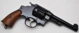 HIGH CONDITION WW1 SMITH & WESSON U.S. ARMY MODEL 1917 D.A. 45 ACP REVOLVER - 5 of 19