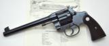 SCARCE COLT NEW SERVICE TARGET .44 SPECIAL & RUSSIAN REVOLVER W/FACTORY LETTER - 1 of 19