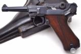 RARE WW2 1939 DATED NAZI POLICE "S/42" VARIATION MAUSER LUGER PISTOL RIG 9MM with Two Matching Magazines, Tool and Holster - 2 of 20