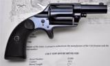 HISTORICALLY SIGNIFICANT ANTIQUE COLT NEW HOUSE REVOLVER .41 CALIBER W/FACTORY LETTER SHIPPED TO C.H. COLT MFG 1894 - 3 of 13