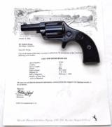 HISTORICALLY SIGNIFICANT ANTIQUE COLT NEW HOUSE REVOLVER .41 CALIBER W/FACTORY LETTER SHIPPED TO C.H. COLT MFG 1894 - 1 of 13
