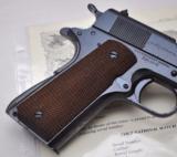 EARLY PRE-WAR COLT NATIONAL MATCH .45ACP W/FACTORY LETTER MANUFACTURED 1932 - 9 of 20