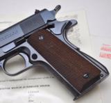 EARLY PRE-WAR COLT NATIONAL MATCH .45ACP W/FACTORY LETTER MANUFACTURED 1932 - 7 of 20