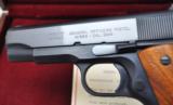 SUPER RARE COLT GENERAL OFFICER'S PISTOL PROTOTYPE 9MM (1 OF 16) W/COLT FACTORY LETTER, WALNUT BOX AND THREE MAGS!!! - 9 of 24
