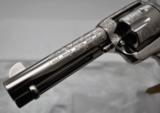 GORGEOUS COLT CUSTOM SHOP SINGLE ACTION ARMY NICKEL .45 REVOLVER TYPE B ENGRAVED WITH IVORY GRIPS UNTURNED! NEW IN BOX! - 8 of 24
