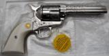 GORGEOUS COLT CUSTOM SHOP SINGLE ACTION ARMY NICKEL .45 REVOLVER TYPE B ENGRAVED WITH IVORY GRIPS UNTURNED! NEW IN BOX! - 4 of 24