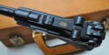 EXTREMELY RARE MAUSER NAVY GERMAN LUGER 9MM (ONLY 10 EVER IMPORTED) W/MAUSER CASE, TWO MAGS, TEST TARGET, MANUAL AND OTHER ACCESSORIES!! - 17 of 23