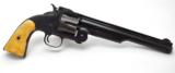 ANTIQUE SMITH & WESSON NO 3 MODEL 2 AMERICAN .44 S&W CALIBER W/MEXICAN EAGLE IVORY GRIPS (MFG 1872-1874)! - 2 of 21
