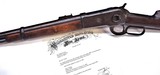 VERY RARE WINCHESTER 1886 SADDLE RING CARBINE 45-70 GOVT, ANTIQUE (MFG 1890) W/FACTORY LETTER - 1 of 26
