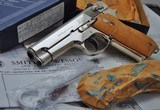 ONE OF KIND S&W 39 9MM SERIAL #39 ALL STEEL FACTORY SPECIAL ORDER! W/LETTER & SHIPPING RECORDS!!! - 1 of 25