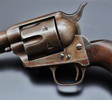 ANTIQUE 1ST GEN 7 1/2" COLT SAA .45 COLT REVOLVER MFG 1881! EXCELLENT BORE! ALL MATCHING! - 4 of 25